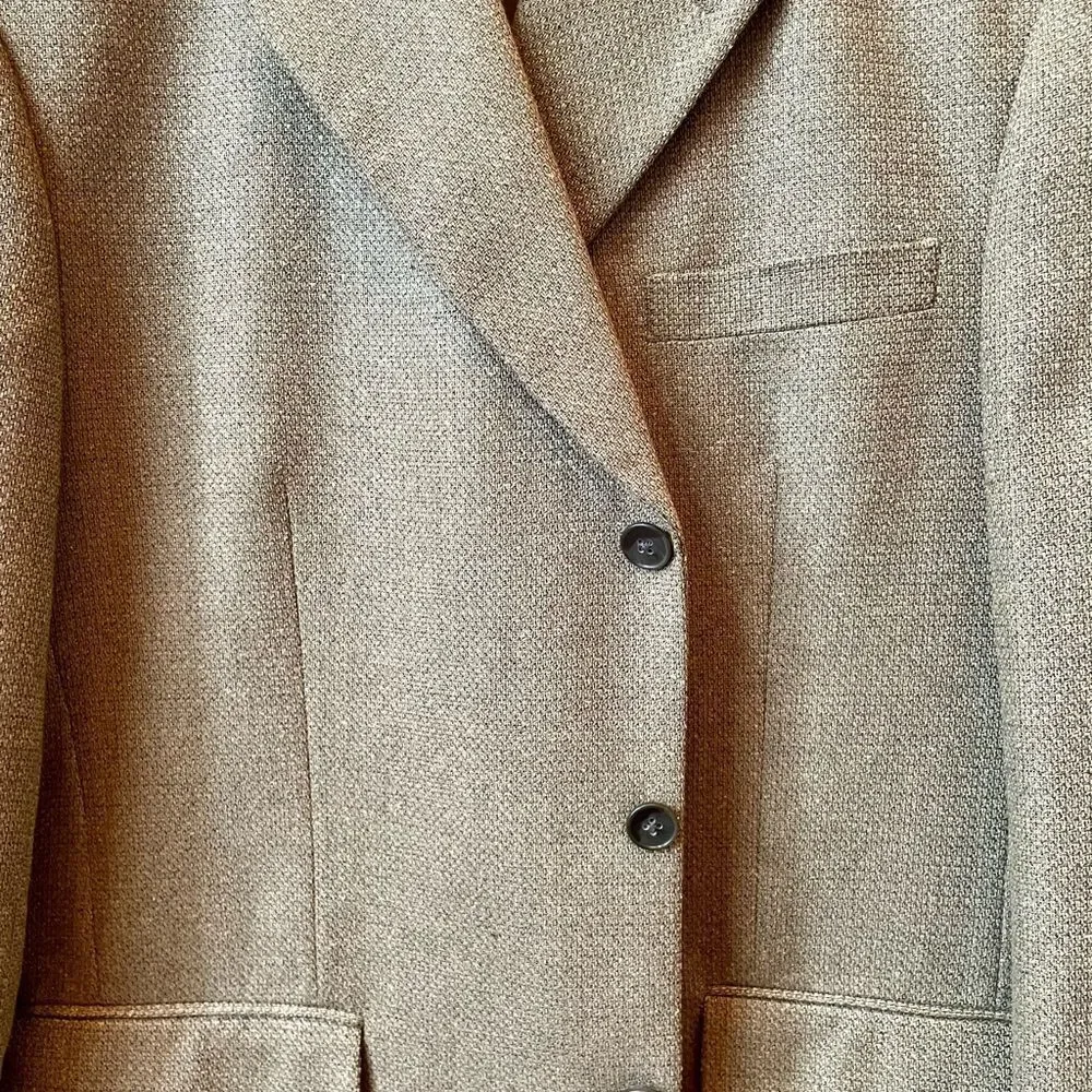 Vintage Classic Greenish Tweed Blazer 42R by Alfani